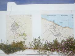 map of the village containing the synagogue ...